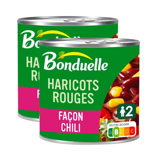 3083681040609 - Bonduelle - Haricots Rouges Façon Chili