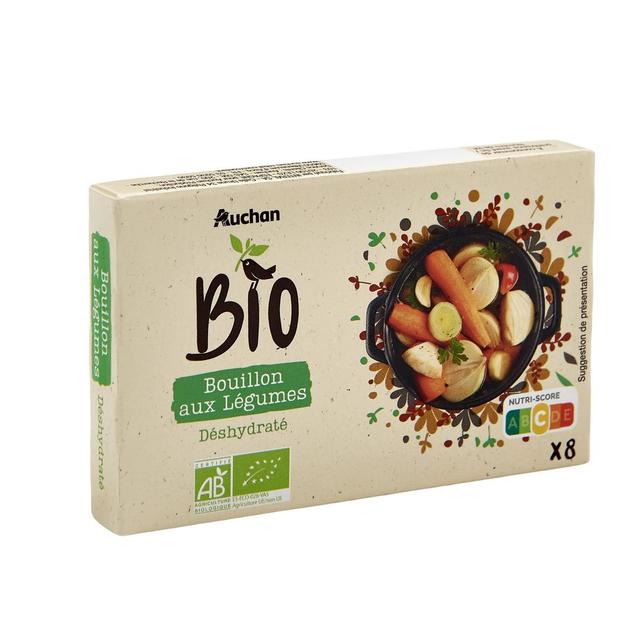 3596710368259 - Auchan BIO - Bouillon aux légumes et aromates Bio