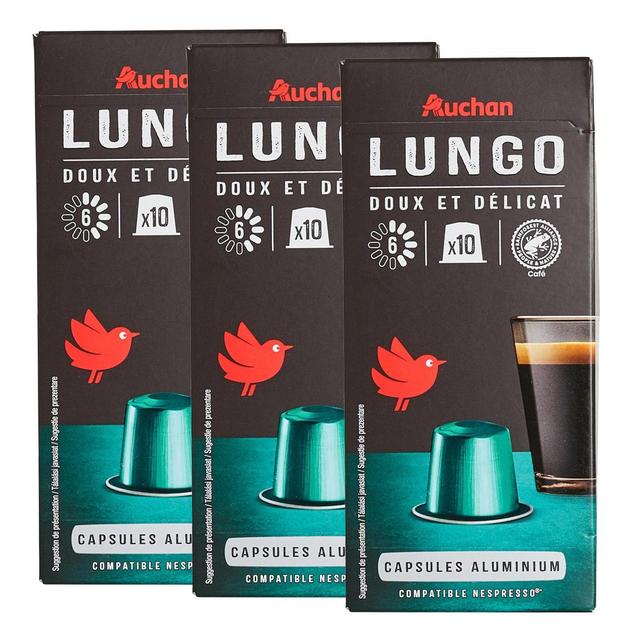 2050000408359 - Auchan - Capsules de café lungo