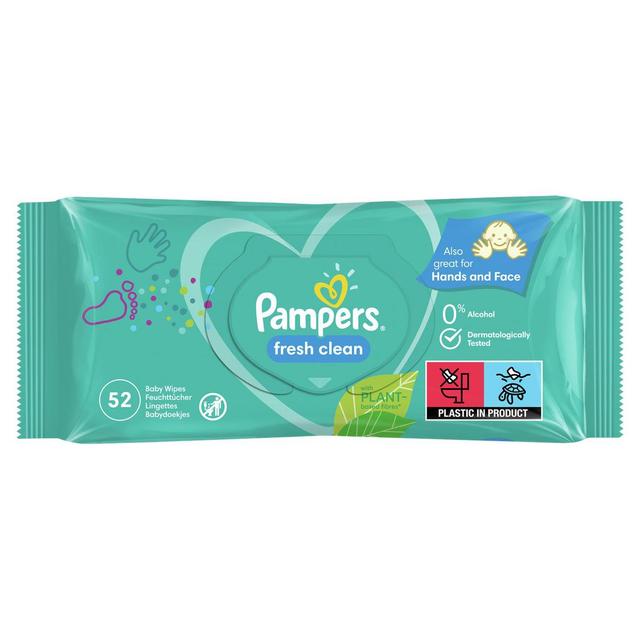 8001841041360 - Pampers - Lingettes Fresh Clean
