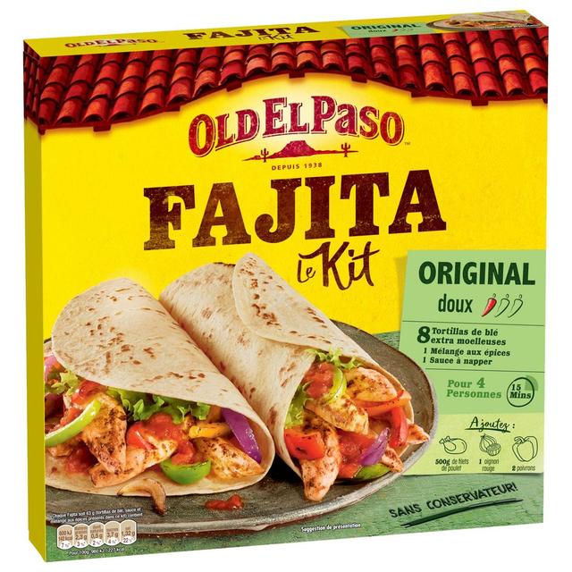 8410076472960 - Old el Paso - Kit pour fajitas original doux