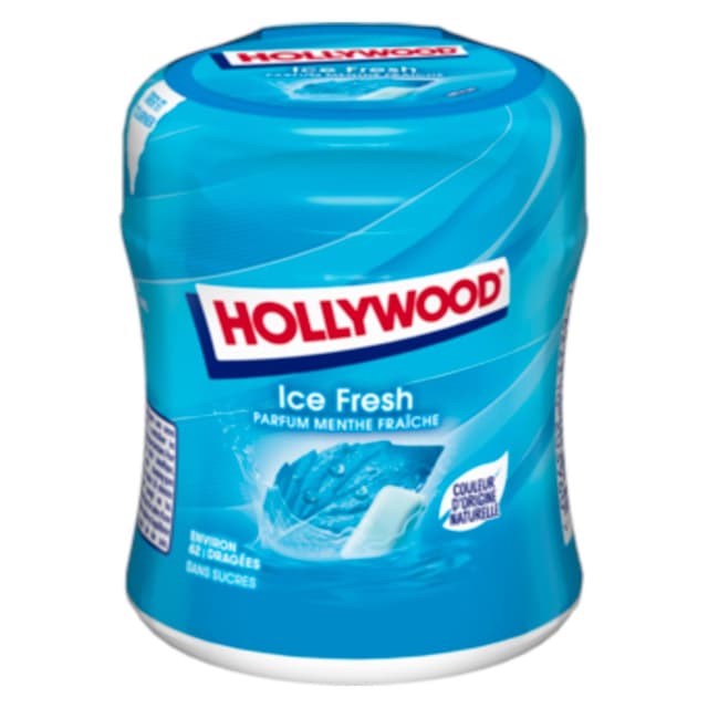 7622210203960 - Hollywood - Chewing-gum à la menthe fraîche