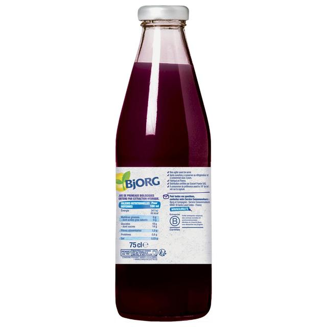 3229820105260 - Bjorg - Jus de pruneaux bio sans sucre ajouté