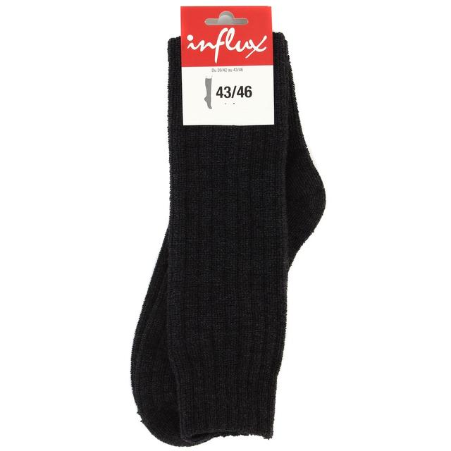 3257983345360 - Influx - Mibas cotes bouclette laine grises