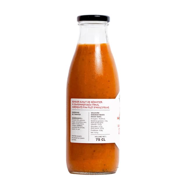 3760150675660 - Ferme Vermersch - Gaspacho Frais Tomate Basilic