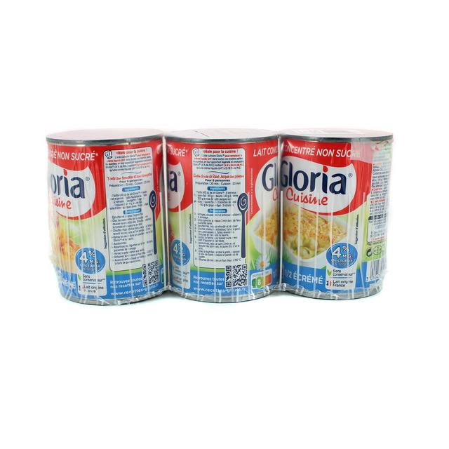 3010470116160 - Gloria - Lait concentré non sucré 4% matière grasse