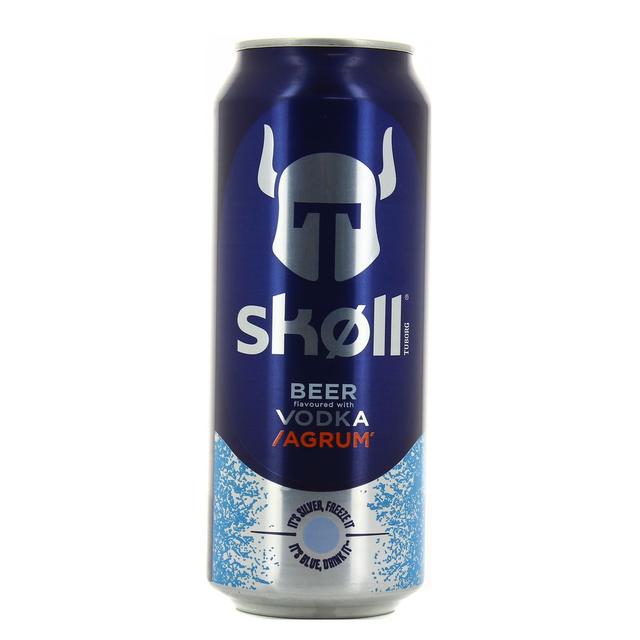 3080216036960 - Skoll - Bière aromatisée à la vodka et aux agrumes