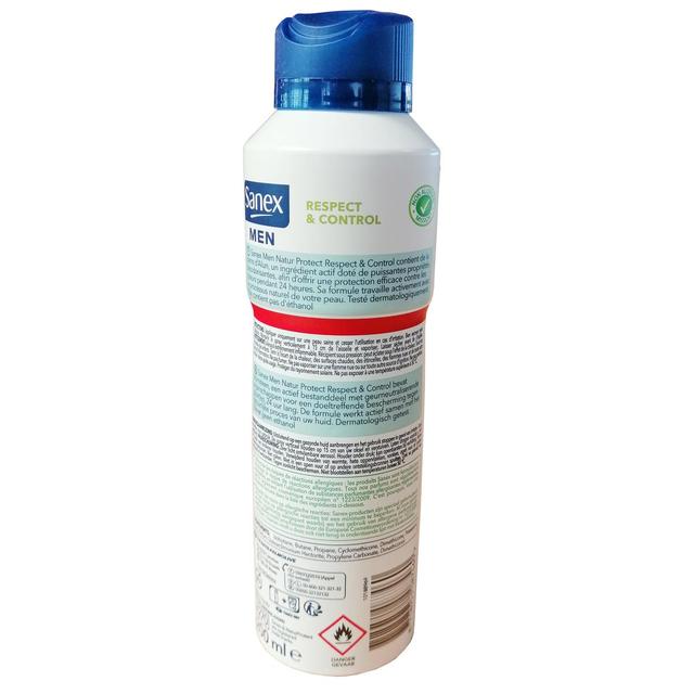 8718951087460 - Sanex Men - Déodorant spray 48h Natur Protect à la pierre d'Alun