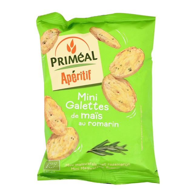3380380068560 - Priméal - Mini Galettes de Maïs au Romarin, bio sans gluten