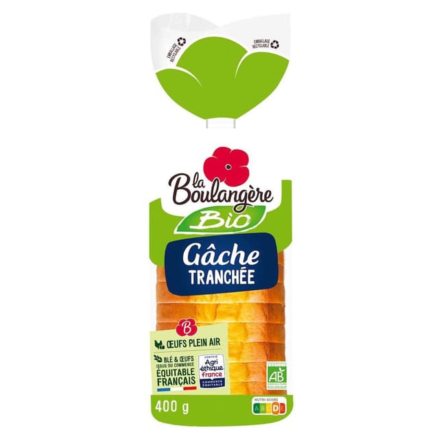 3760049798760 - La Boulangère - Gâche tranchée bio