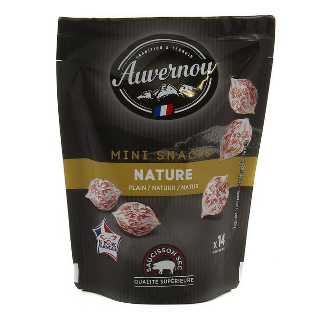 3579260039060 - Auvernou - Mini Snacks Saucisson Sec Pur Porc Qualité Supérieure