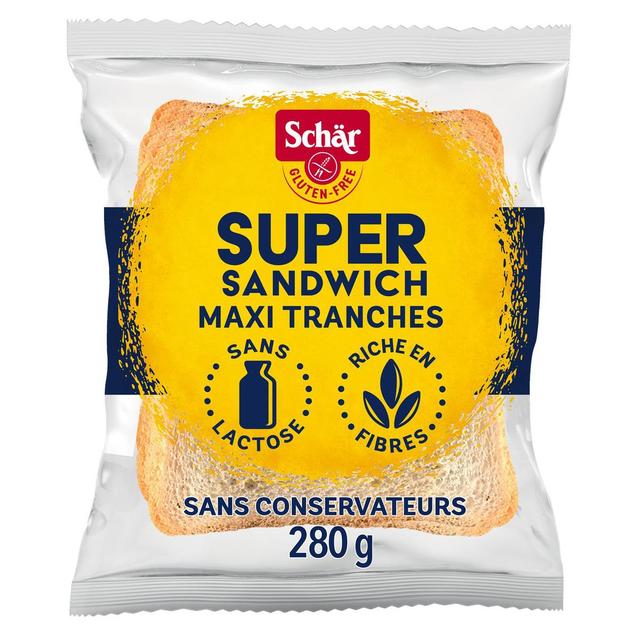 8008698029060 - Schär - Pain de Mie en tranches Super Sandwich Sans Gluten
