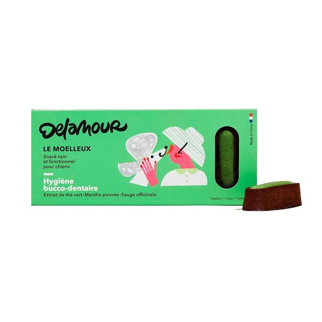 3760407550061 - Delamour - Friandise Pâtisserie Moelleux Hygiene Dentaire -  Récompense pour chien