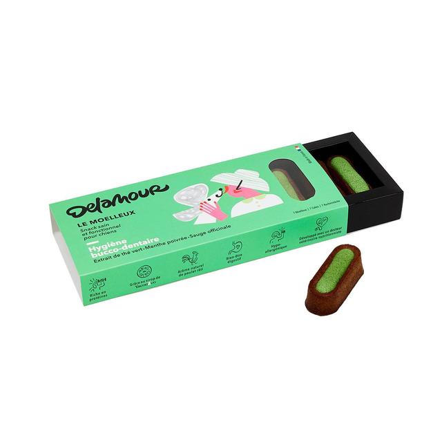 3760407550061 - Delamour - Friandise Pâtisserie Moelleux Hygiene Dentaire -  Récompense pour chien