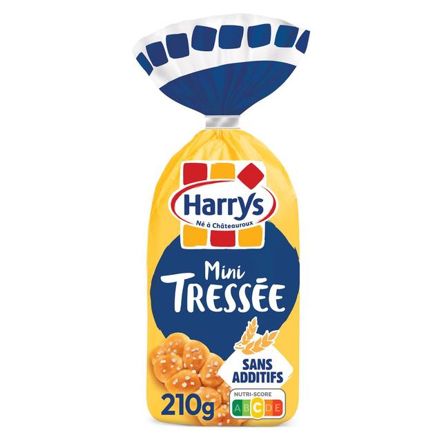 3228857000661 - Harrys - Brioche Mini Tressée Nature au Sucre Perlé