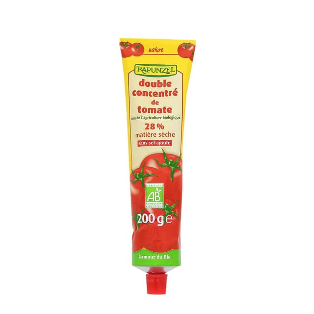 4006040180661 - Rapunzel - Double concentré de tomate bio tube