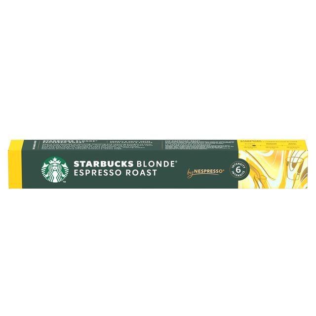 7613036961561 - Starbucks by Nespresso - Café Blonde Espresso Roast intensité 6