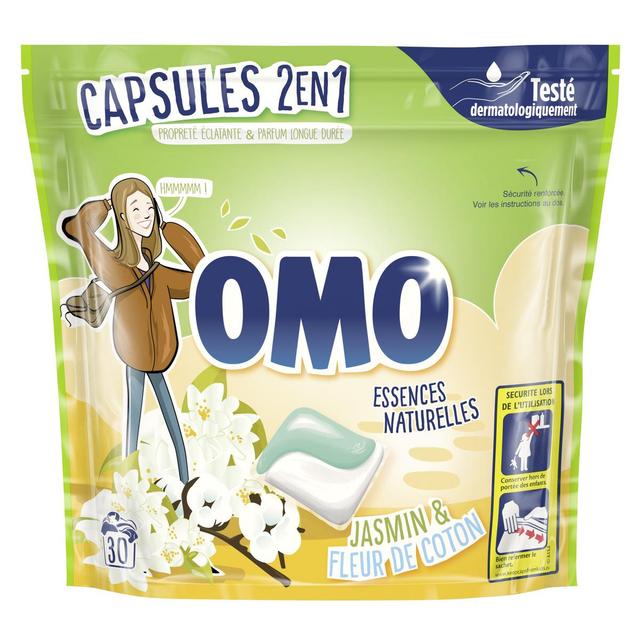 8710447451861 - Omo - Lessive parfum Jasmin & Fleur de Coton