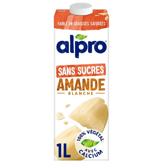 5411188122661 - Alpro - Lait d'amande blanche sans sucres ajouté