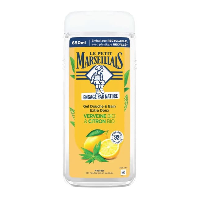 3574661853161 - Le Petit Marseillais - Gel douche Verveine citron