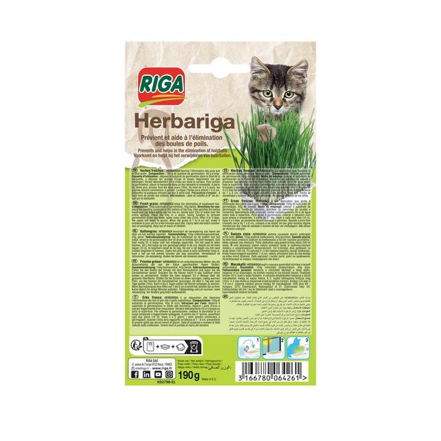 3166780064261 - Riga - Herbariga Herbes à Chat Fraiches