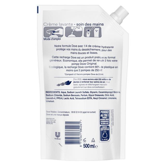 8712561384261 - Dove - Recharge savon liquide crème originale