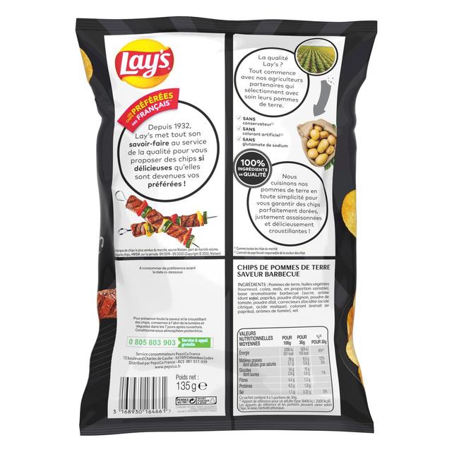 3168930174554 - Lay's - Chips saveur barbecue