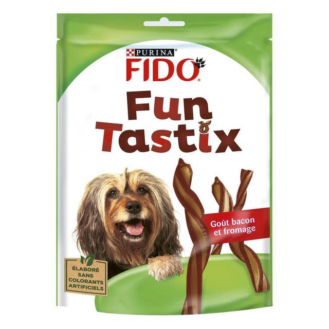 4000487227361 - Purina - Fido - Sticks Bacon Fromage Fun Tastix - Récompense pour chien adulte