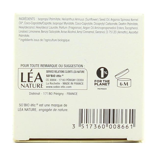 3517360008661 - SO'BiO étic - Gelée de nuit anti-âge à l'huile d'argan Bio