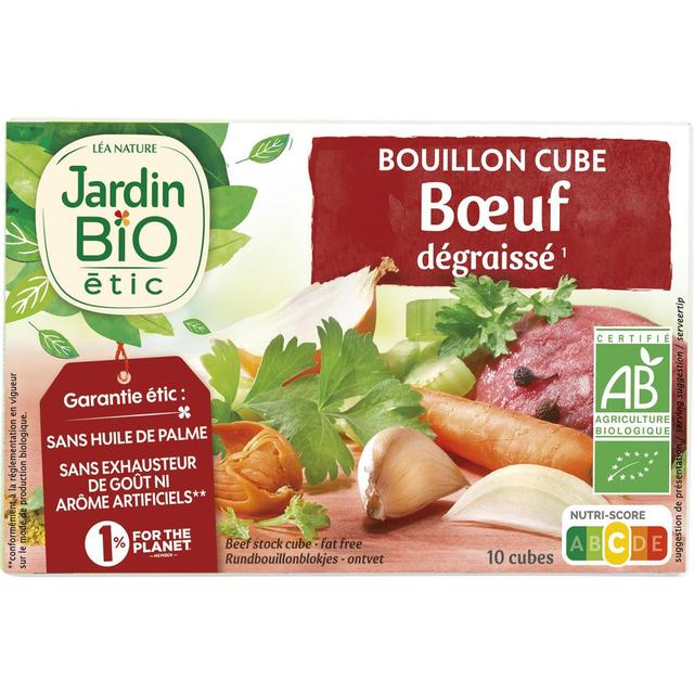 3456300009361 - Jardin Bio Etic - Bouillon Cube Boeuf dégraissé bio