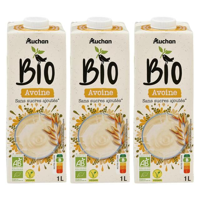 2050000409561 - Auchan BIO - Avoine sans sucres ajoutés bio boisson végétale