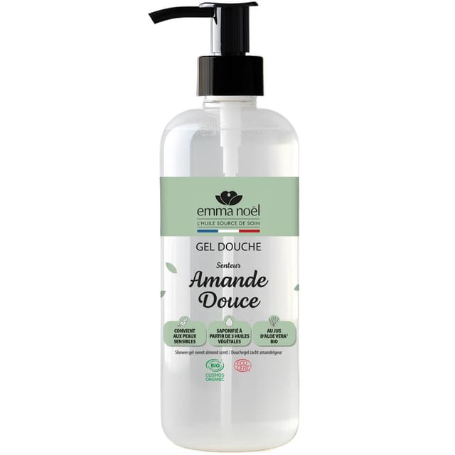 3291960019561 - Emma Noel - Gel douche Amande Douce bio