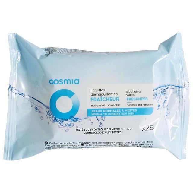 3245678599761 - COSMIA - Lingettes démaquillantes fraîcheur