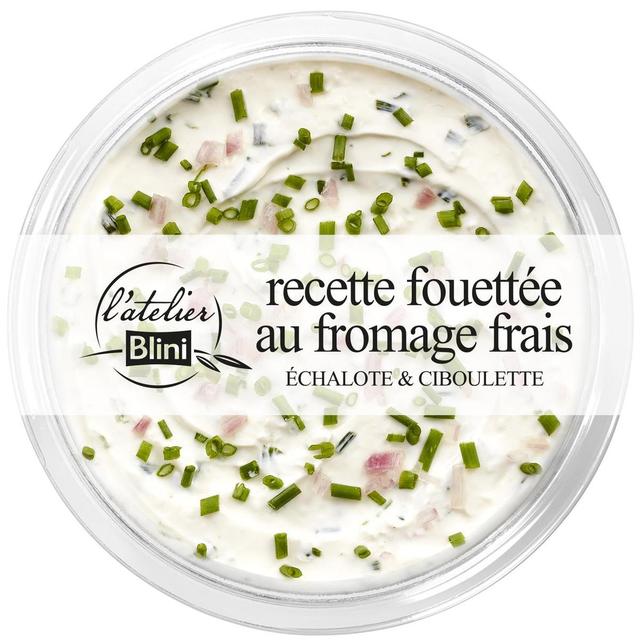 3292070009961 - Atelier Blini - Recette Fouétée au Fromage Frais Echalote et Ciboulette à Tartiner