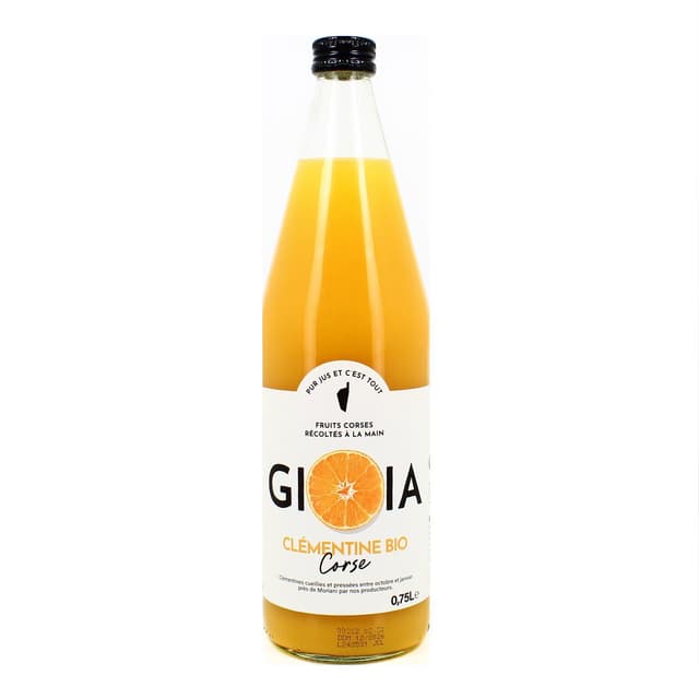 3760139220362 - Gioia - Jus de Clémentine de Corse Bio