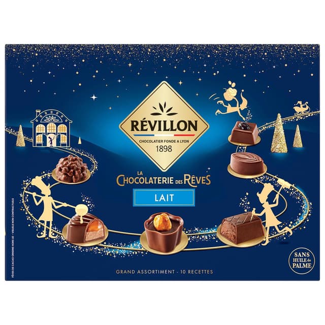 3110846250662 - Révillon - Grand Coffret Chocolat au Lait 10 recettes