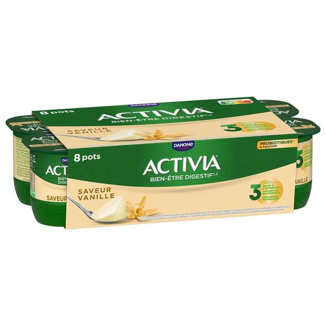 3033491350962 - Activia - Yaourt vanille
