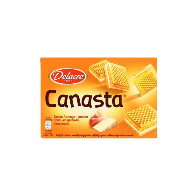 3116430201362 - Delacre - Canasta Fromage Jambon Fumé