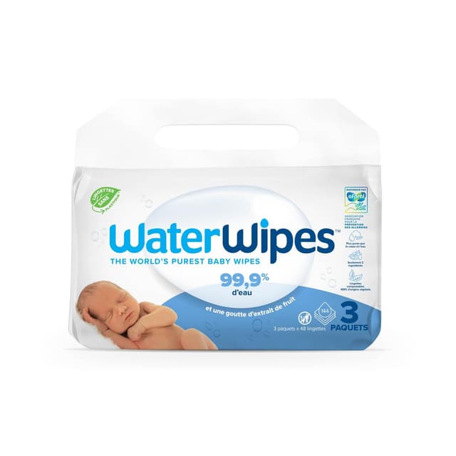 5099514002162 - Waterwipes - Lingettes humides nettoyantes bébé