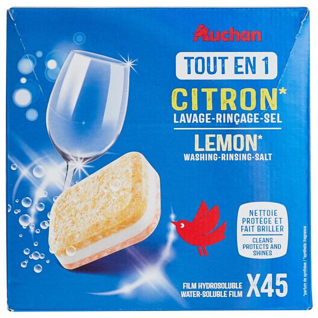 3596710513062 - Auchan - Tablettes lave-vaisselle tout en 1 citron