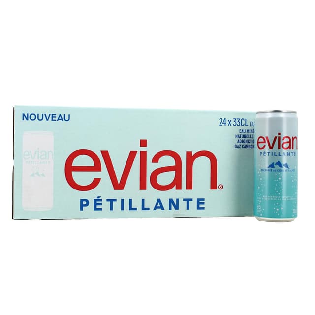 3068320133362 - Evian - Eau minérale naturelle pétillante