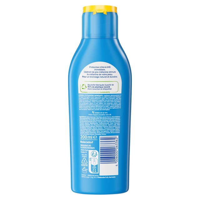 4006000063362 - Nivea sun - Crème solaire Lait Corps Spf 50