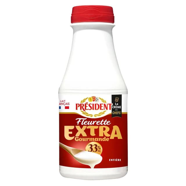 3155253004262 - Président - Crème fraîche fleurette entière 33%mg