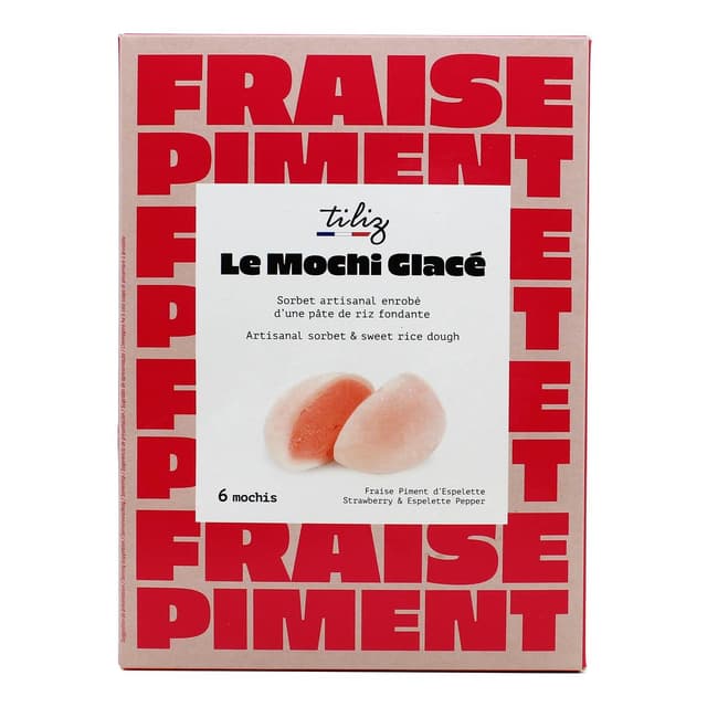 3760339574562 - Tiliz - Mochi glacés Fraise Piment