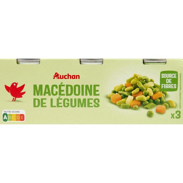 3596710545162 - Auchan - Macédoine de légumes