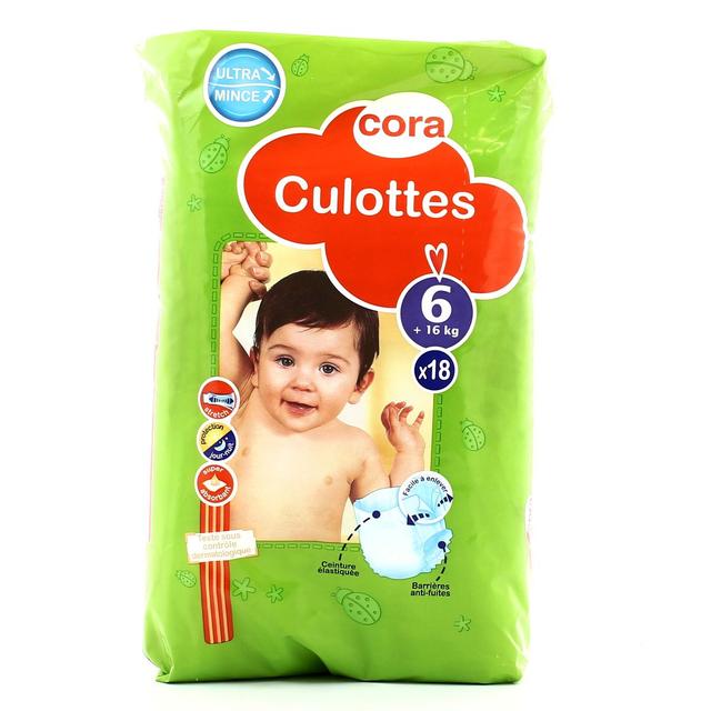 3257984555362 - Cora - Couches Culottes bébé T6 +16kg