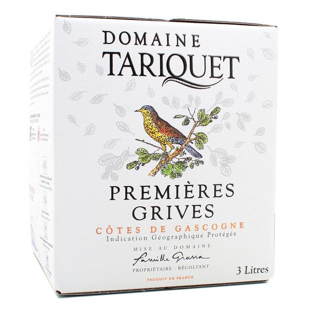 3359880206062 - Côtes de Gascogne blanc IGP - Domaine TARIQUET cuvée Premières Grives