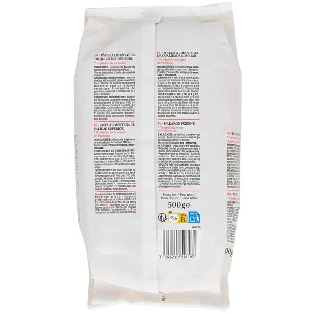 3596710516162 - Auchan Tavola In Italia - Pâtes Penne Rigate al bronzo Premium