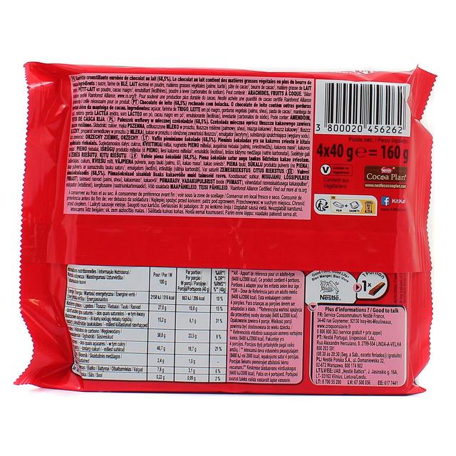 3800020456262 - Kit Kat - Chunky x 4