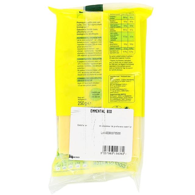 3257983156362 - Nature Bio - Emmental bio